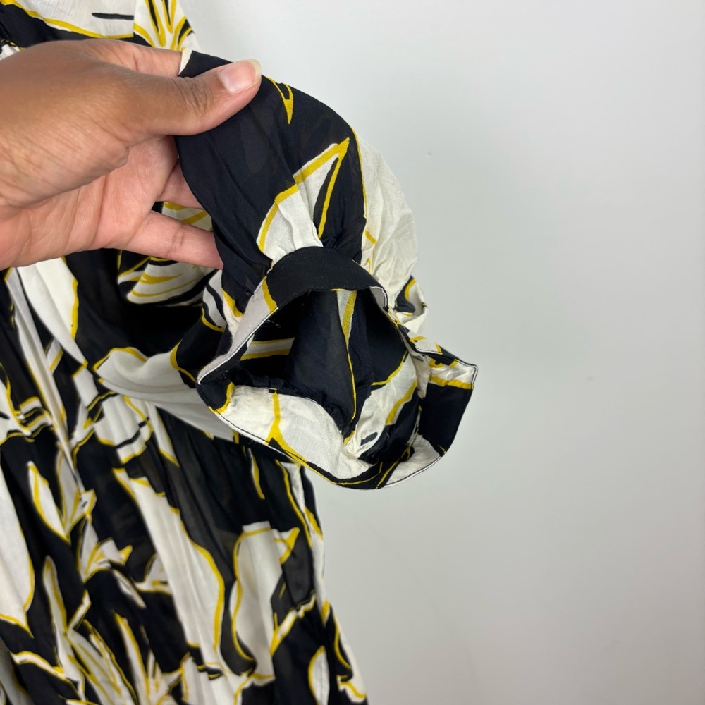 Tuckernuck Beach Mod Iris Balloon Sleeve Coverup Caftan Dress Size 3X - Picture 8 of 11